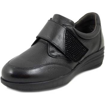 Chaussures Femme Baskets mode Caprice Femme Chaussures, Sneaker, Cuir, Semelle Amovible-24754 Noir