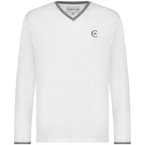 Vêtements Homme Pyjamas / Chemises de nuit Cerruti 1881 Pyjalong Blanc