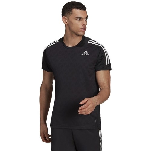 Vêtements Homme T-shirts manches courtes adidas Originals Own The Run Noir