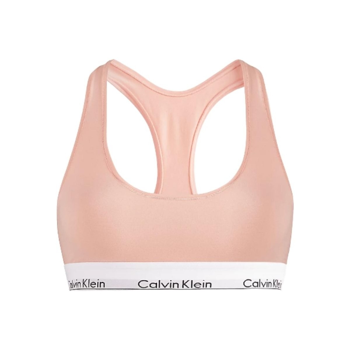 Sous-vêtements Femme Culottes & slips Calvin Klein Jeans Brassiere  Ref 57792 FAL rose peach melba Rose