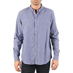 Vêtements Homme Chemises manches longues Cheap Monday DAMON BD SHIRT Bleu