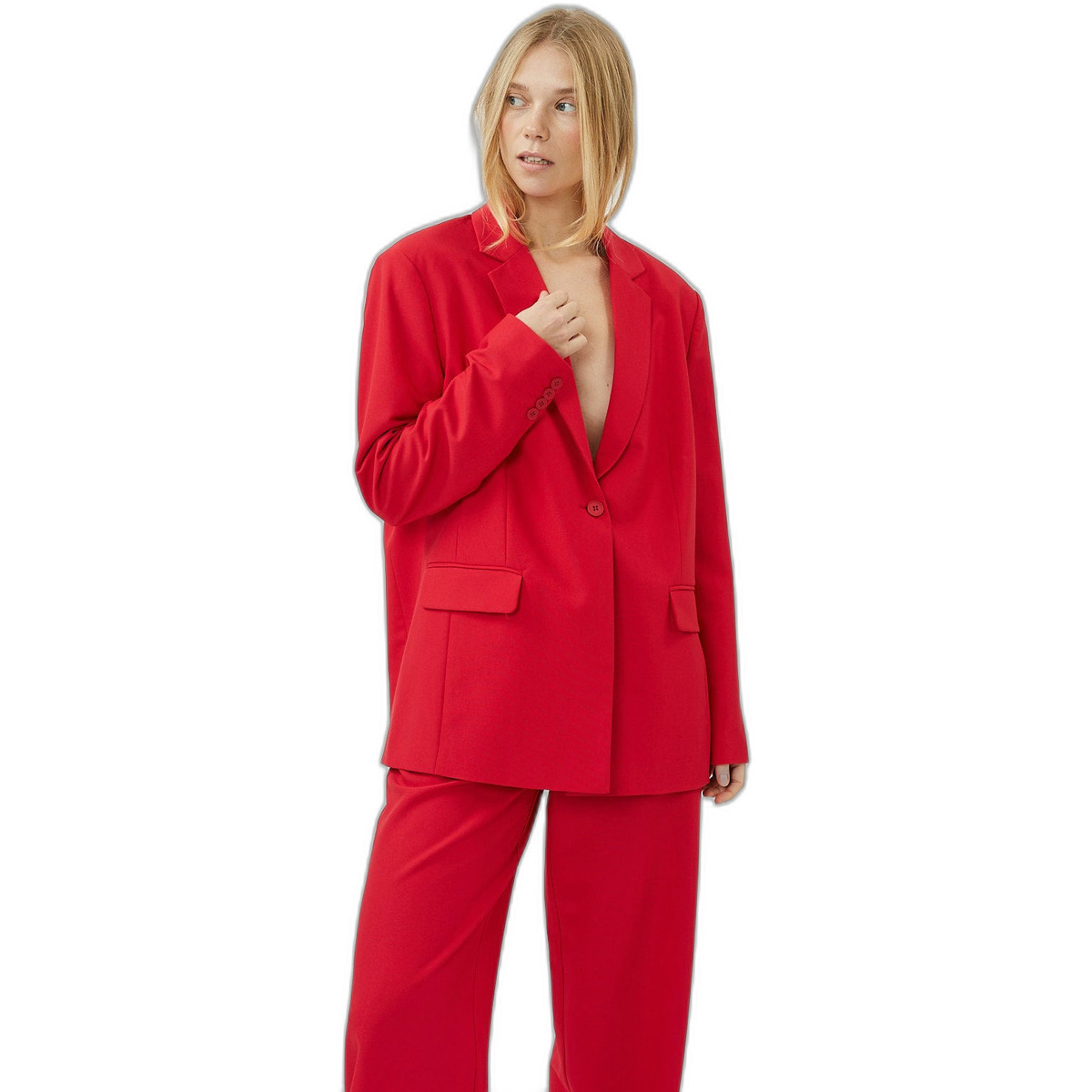 Vêtements Femme Vestes / Blazers Minimum Blazer femme  Arky 9263 Rouge