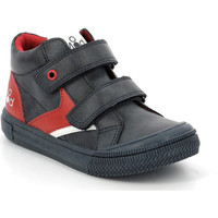 Chaussures Enfant Baskets mode Mod'8 Baskets bébé  Tifun gris/rouge