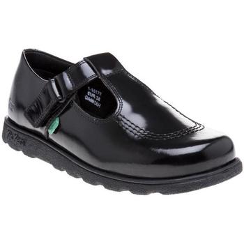 Chaussures Enfant Slip ons Kickers Fragma T-Bar Des Chaussures Noir