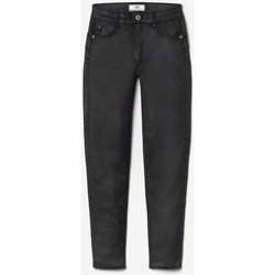 Vêtements Femme Jeans Sneakers CROSS JEANS II1R4012C White Pulp slim taille haute 7/8ème jeans enduit noir n°0 Noir