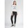 Vêtements Femme Jeans Le Temps des Cerises Pulp slim taille haute 7/8ème jeans enduit noir n°0 Noir