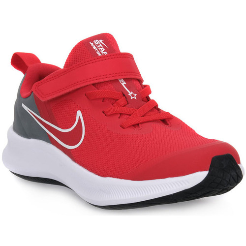 Chaussures Garçon Baskets mode Nike mags 607 STAR RUNNER 3PSV Rouge
