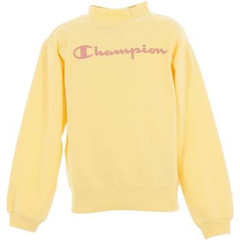 Vêtements Fille Sweats Champion Crewneck sweatshirt Jaune