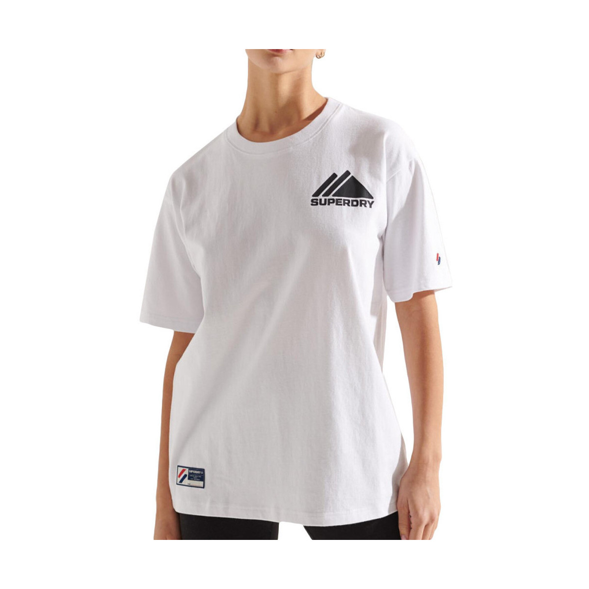 Vêtements Femme T-shirts & Polos Superdry W1010608A Blanc