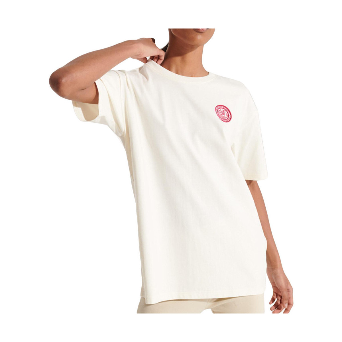 Vêtements Femme T-shirts & Polos Superdry W1010648A Blanc