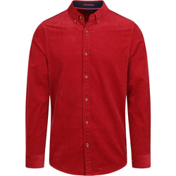 Vêtements Homme Chemises manches longues Scotch & Soda Chemise Rouge Corduroy Rouge