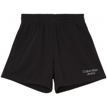 Vêtements Femme Shorts / Bermudas Calvin Klein Jeans Short  femme Ref 56542 beh Noir Noir