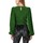Vêtements Femme T-shirts & Polos GaËlle Paris Chemisier en jersey lurex  manches bouffantes Vert