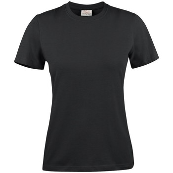 Vêtements Femme T-shirts manches longues Printer  Noir