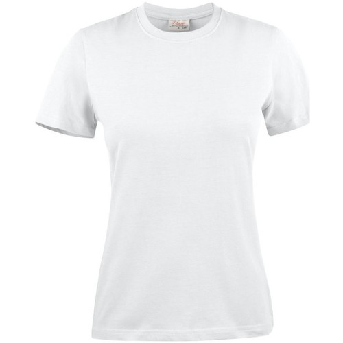 Vêtements Femme T-shirts manches longues Printer UB254 Blanc