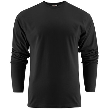 Vêtements Homme T-shirts manches longues Printer UB266 Noir