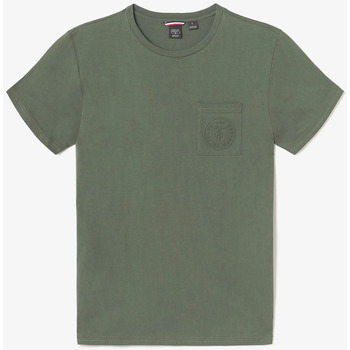 Vêtements Homme T-shirts & Polos Le Temps des Cerises T-shirt paia vert kaki Vert