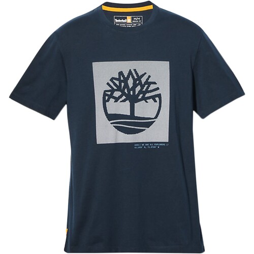 Vêtements Homme T-shirts manches courtes Timberland SS Graphic Marine