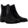 Chaussures Femme Boots Gabor Bottine Cuir Foulardc Noir