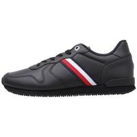 Chaussures Homme Baskets basses Tommy Hilfiger ICONIC RUNNER LEATHER Noir