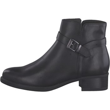 Chaussures Femme Blk Boots Tamaris Bottine Cuir Noir
