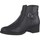 Chaussures Femme Boots Tamaris Bottine Cuir Noir