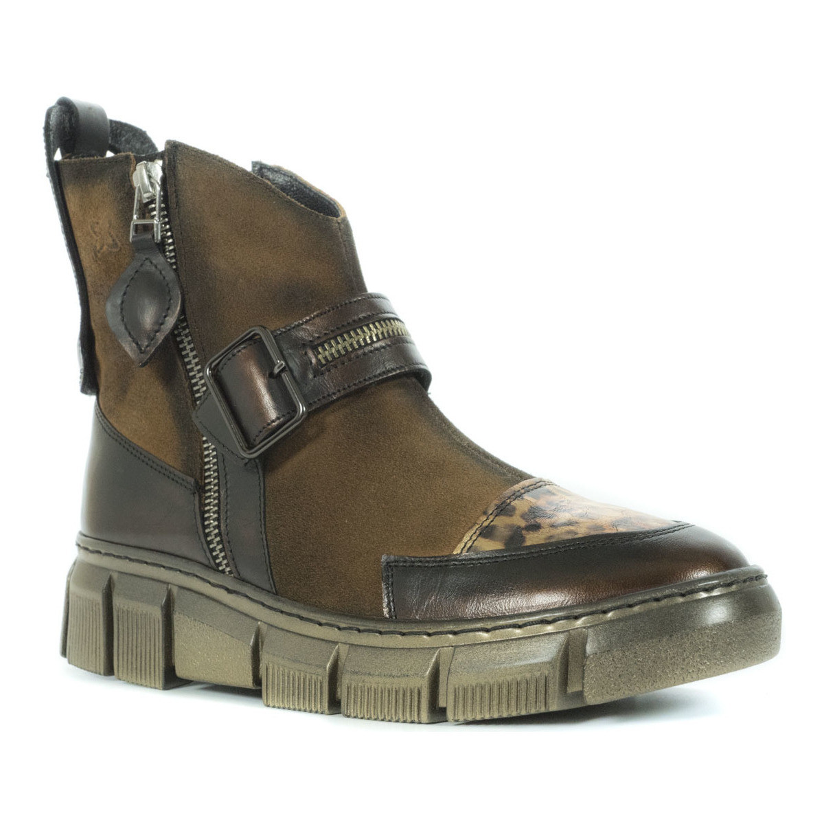 Chaussures Femme Boots Maciejka 05570-29 Marron