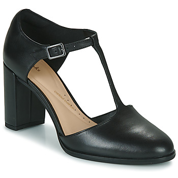 Chaussures Femme Escarpins Clarks FREVA85 BAR Noir