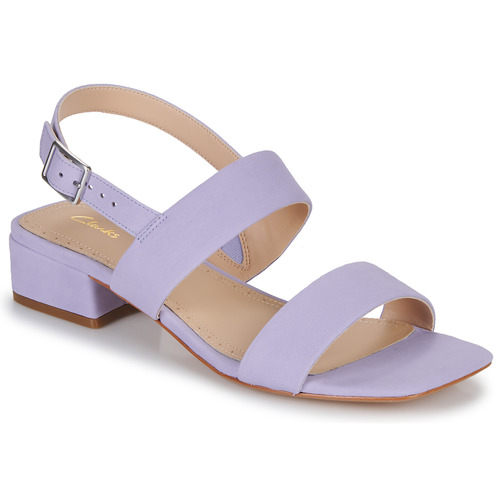 Chaussures Femme Rose is in the air Clarks SEREN25 STRAP Violet