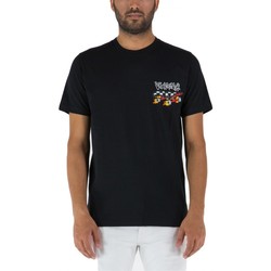 Vêtements Homme T-shirts & Polos Disclaimer T-shirt en jersey imprim skate Noir