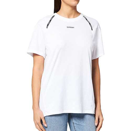 Vêtements Femme T-shirts manches courtes Superdry WS310949A Blanc