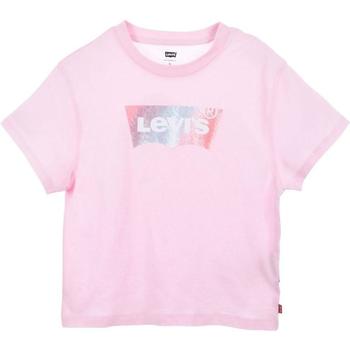 Vêtements Fille T-shirts & Polos Levi's  Rose