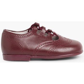 Chaussures Fille Flora And Co Pisamonas Chaussures Anglaises en Cuir Bordeaux