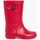Chaussures Garçon Bottes Pisamonas Bottes de pluie pour Femme et Enfants à ornement boucle Rouge