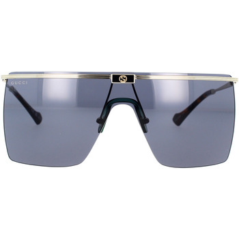 Gucci Eyewear aviator-frame tinted sunglasses Homme Lunettes de soleil Gucci Occhiali da Sole  GG1096SA 001 Argenté