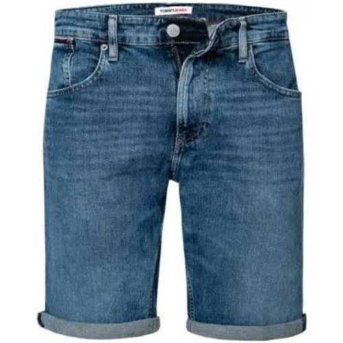 Vêtements Homme Shorts / Bermudas Tommy Black Jeans Short en jean Ronnie  ref 56498 Denim Bleu