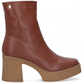 Chaussures Femme Bottes Isteria 66393 Marron