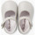 Chaussures Fille Ballerines / babies Pisamonas Chaussures babies en cuir avec fermetures à scratch pour bébés Gris