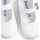 Chaussures Fille Ballerines / babies Pisamonas Chaussures en Toile avec Fermeture à boucle Blanc