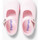 Chaussures Fille Ballerines / babies Pisamonas Chaussures en Toile avec Fermeture à boucle Rose