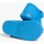 Chaussures Fille Ballerines / babies Pisamonas Chaussures en Toile avec Fermeture à boucle Bleu