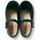 Chaussures Fille Ballerines / babies Pisamonas Chaussures Babies Fille en Velours Fermeture à Boucle Vert