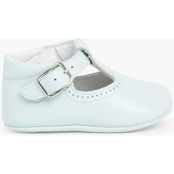 Chaussures Fille Ballerines / babies Pisamonas Salomés en cuir pour bébés Bleu