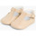 Chaussures Fille Ballerines / babies Pisamonas Salomés en cuir pour bébés Beige