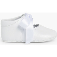 Chaussures Fille Ballerines / babies Pisamonas Chaussures à Ruban pour cérémonies Blanc