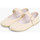 Chaussures Fille Ballerines / babies Pisamonas Chaussures en toile à boucle pour Fille (Grandes Tailles) Beige