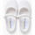 Chaussures Fille Derbies Pisamonas Babies à scratch Fin en toile pour Fille Blanc