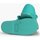 Chaussures Fille Derbies Pisamonas Babies à scratch Fin en toile pour Fille Vert