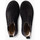 Chaussures Fille Bottes Pisamonas Botines Niña Serraje con talonera glitter Negro Noir