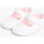 Chaussures Fille Ballerines / babies Pisamonas Chaussures babies en toile à scratch pour bébé Blanc